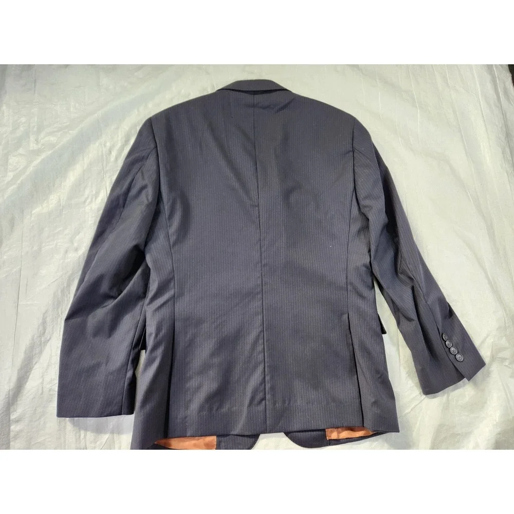 Jos. A. Bank Joseph Collection Mens Navy Blue 100% Wool Blazer 38 S Slim Fit